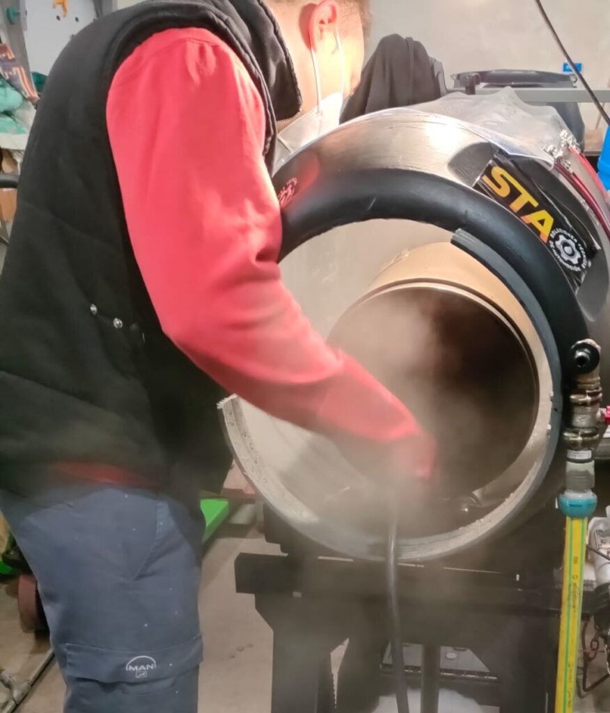 maquina limpiar dpf camion