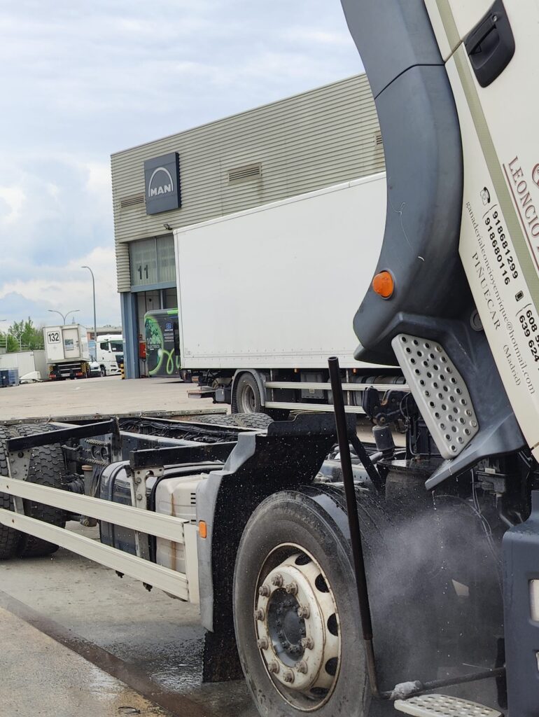 maquina limpiar dpf camion